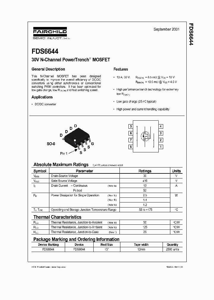 FDS6644_1032470.PDF Datasheet