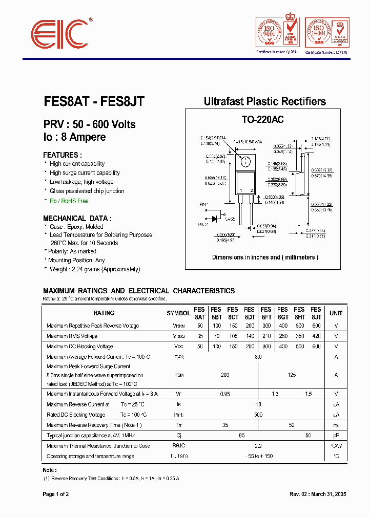 FES8JT_1178947.PDF Datasheet