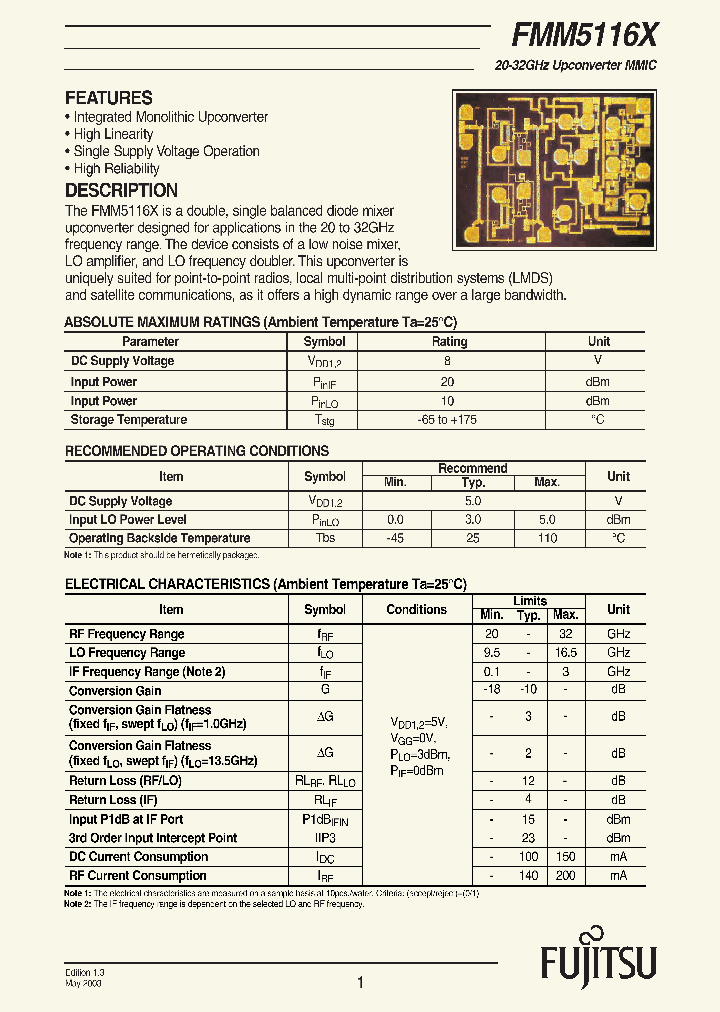 FMM5116X_1156337.PDF Datasheet