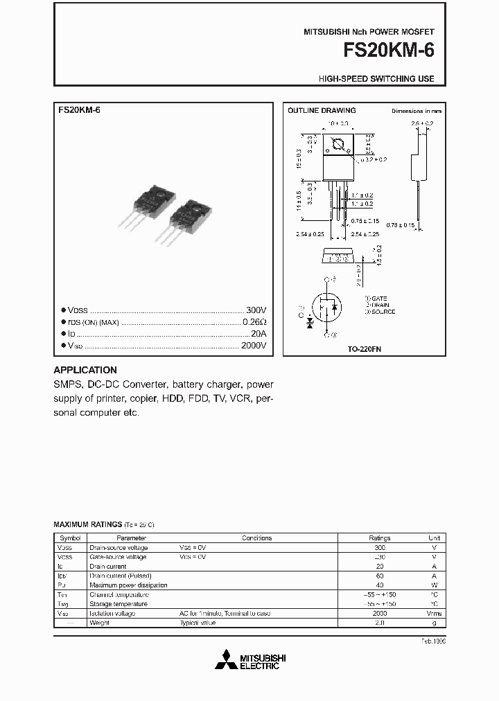 FS20KM-6_1151353.PDF Datasheet