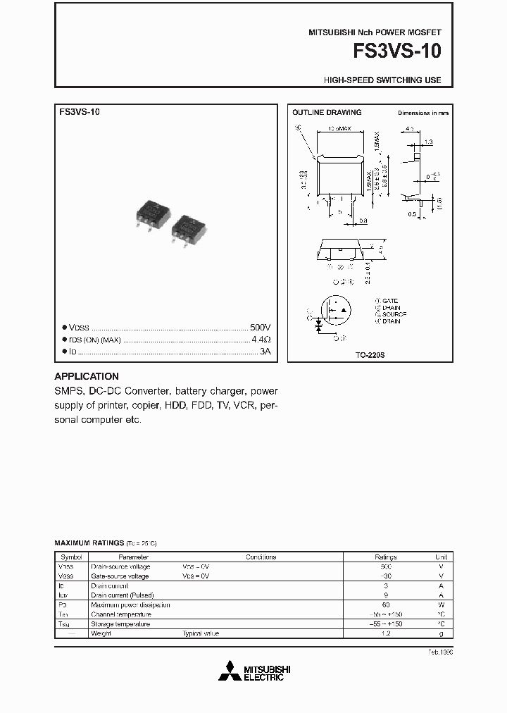 FS3VS-10_1242597.PDF Datasheet