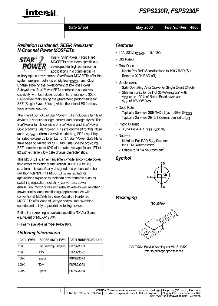 FSPS230R4_1242981.PDF Datasheet