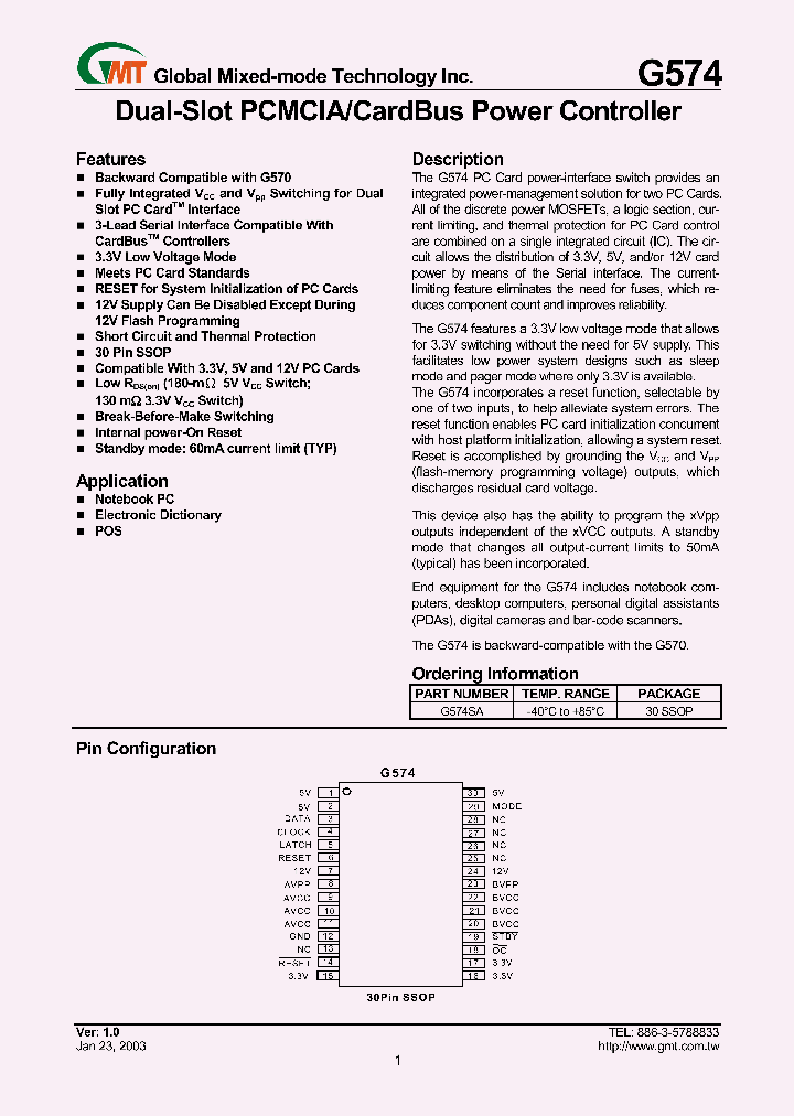 G574SA_1243909.PDF Datasheet