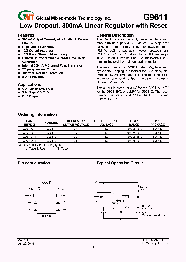 G9611AP1U_630164.PDF Datasheet