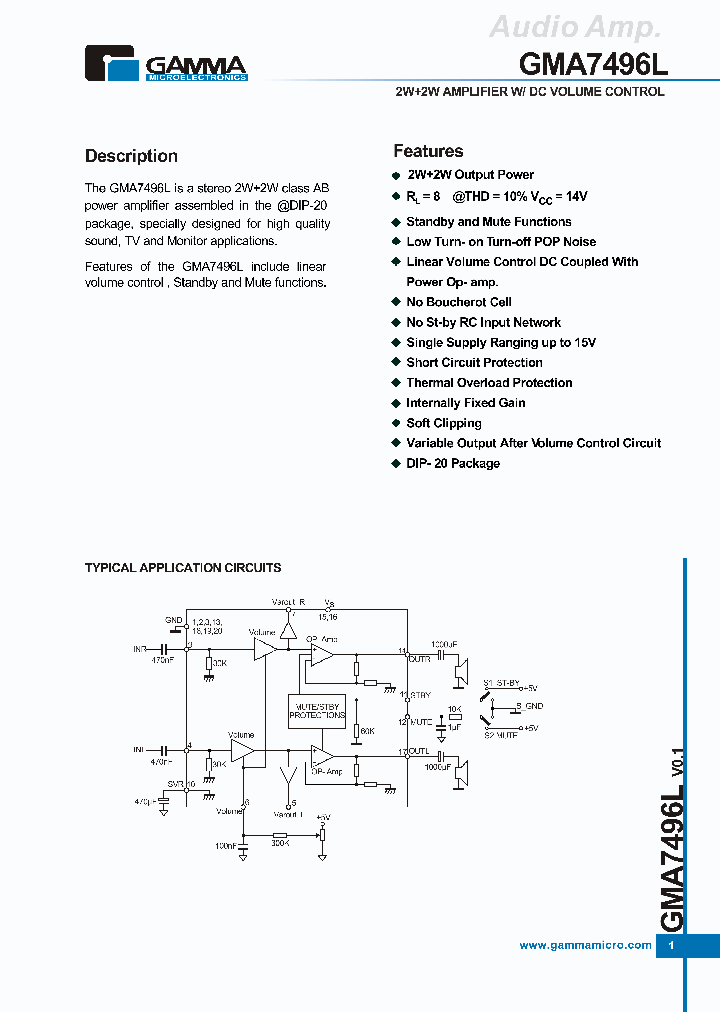 GMA7496LD20_1245242.PDF Datasheet