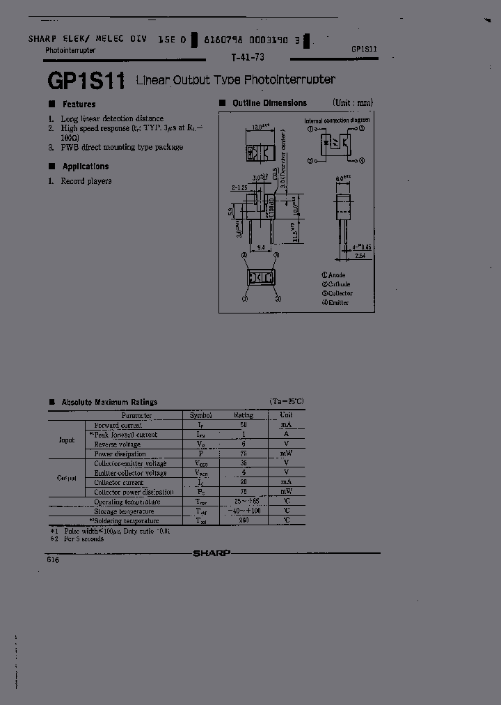 GP1S11_1175294.PDF Datasheet