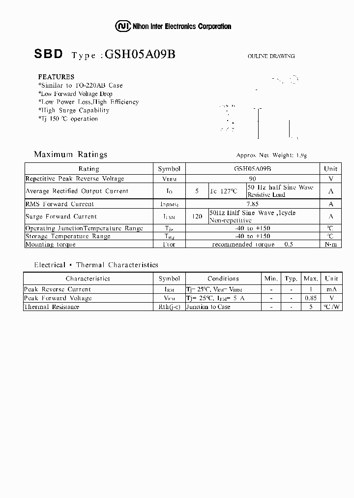 GSH05A09B_1246186.PDF Datasheet