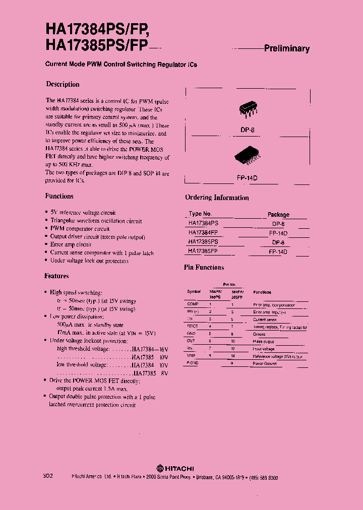 HA17384FP_1025009.PDF Datasheet