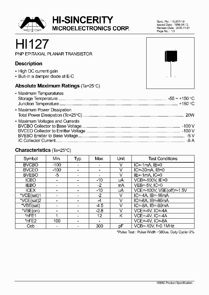 HI127_1249670.PDF Datasheet