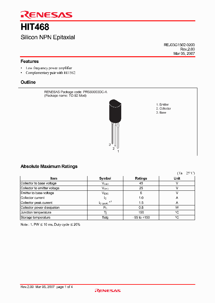 HIT468TZ-EQ_1250056.PDF Datasheet