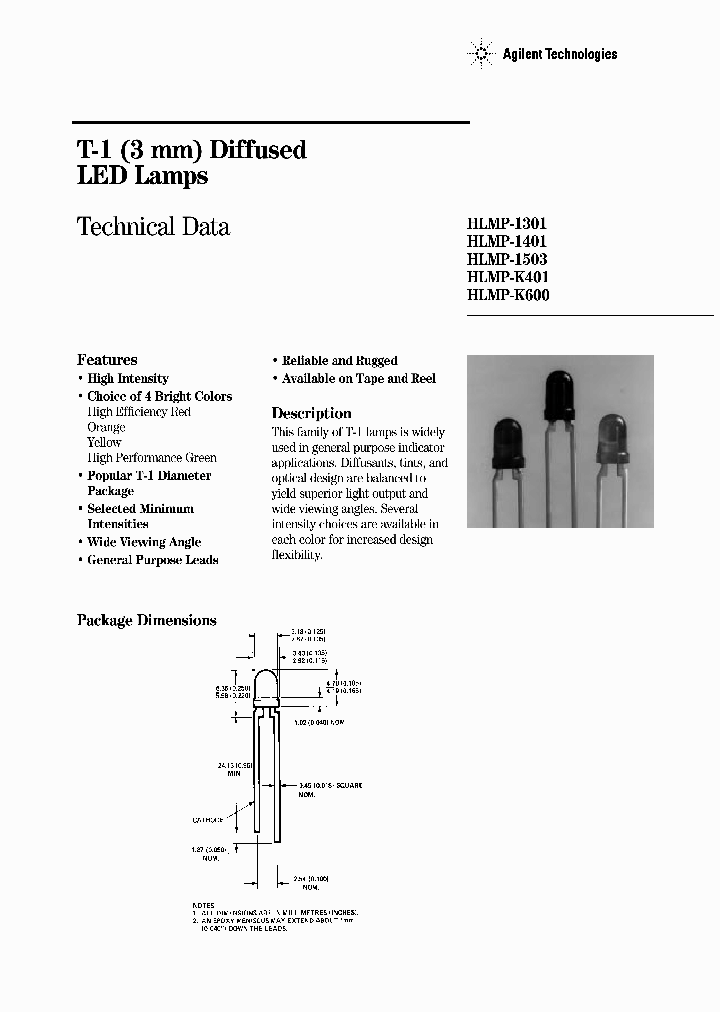 HLMP-K600_1250230.PDF Datasheet