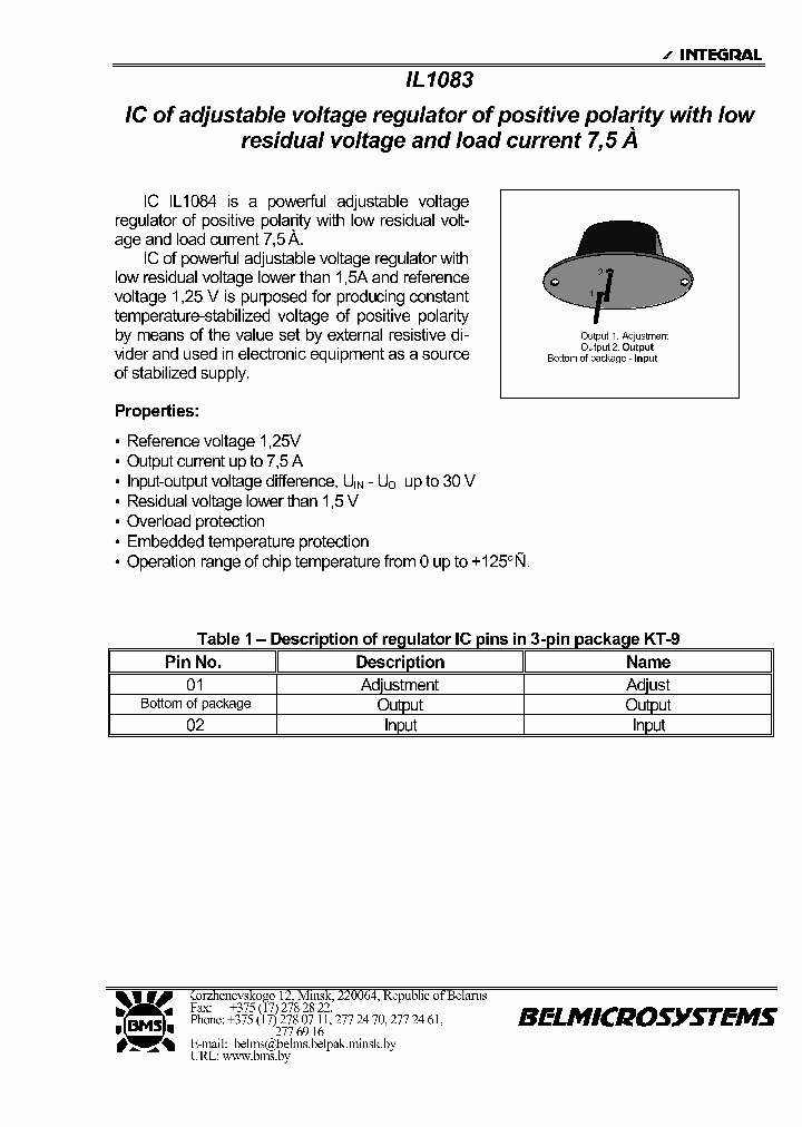 IL1083_1254325.PDF Datasheet