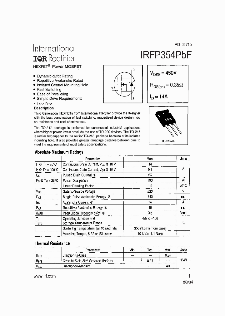 IRFP354PBF_1109221.PDF Datasheet