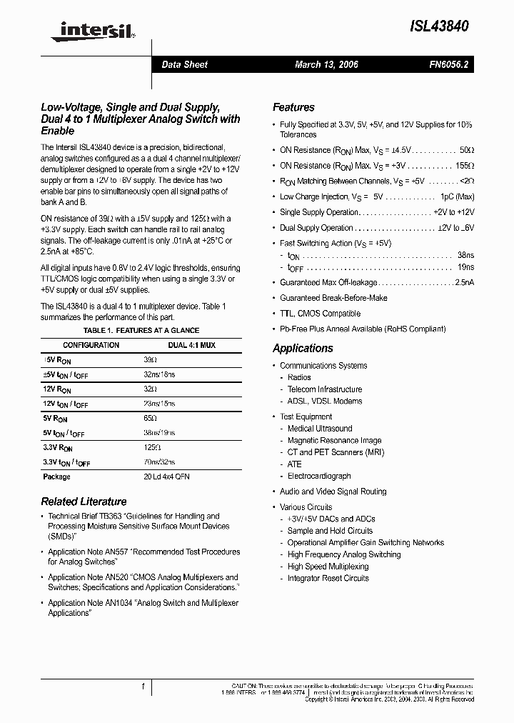 ISL43840IRZ_719610.PDF Datasheet