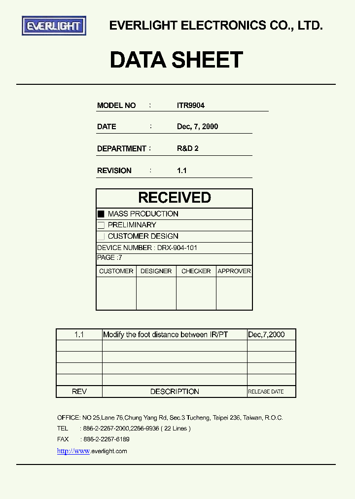 ITR9904_1128761.PDF Datasheet