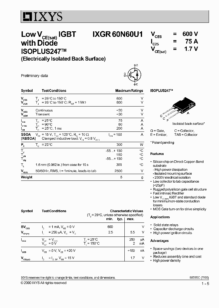 IXGR60N60U1_1258168.PDF Datasheet