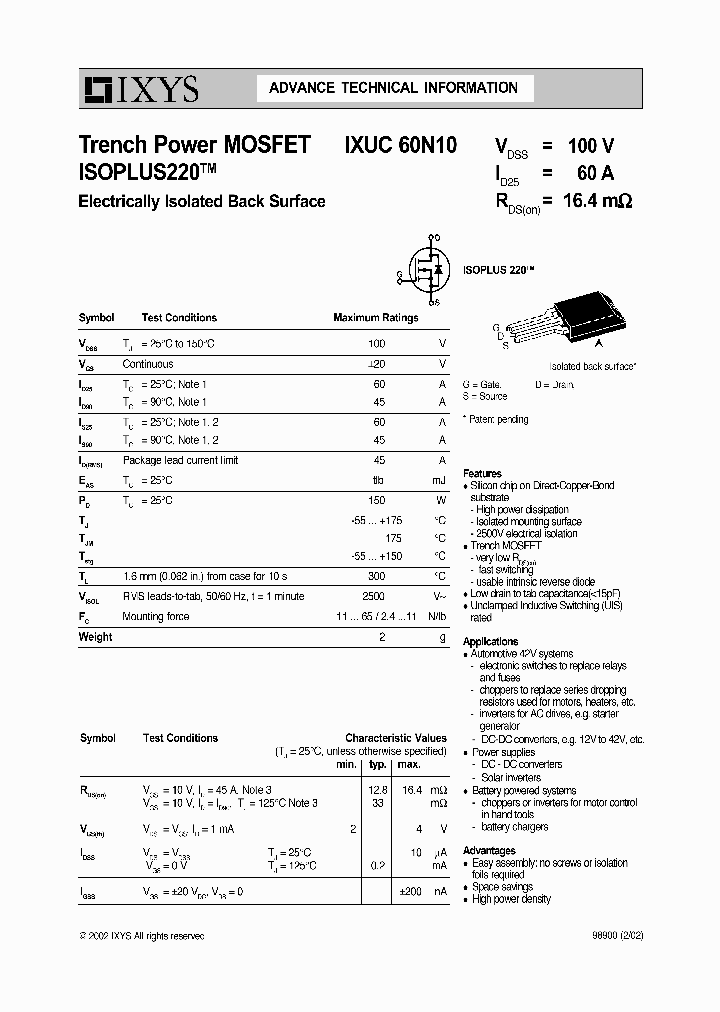 IXUC60N10_1258301.PDF Datasheet