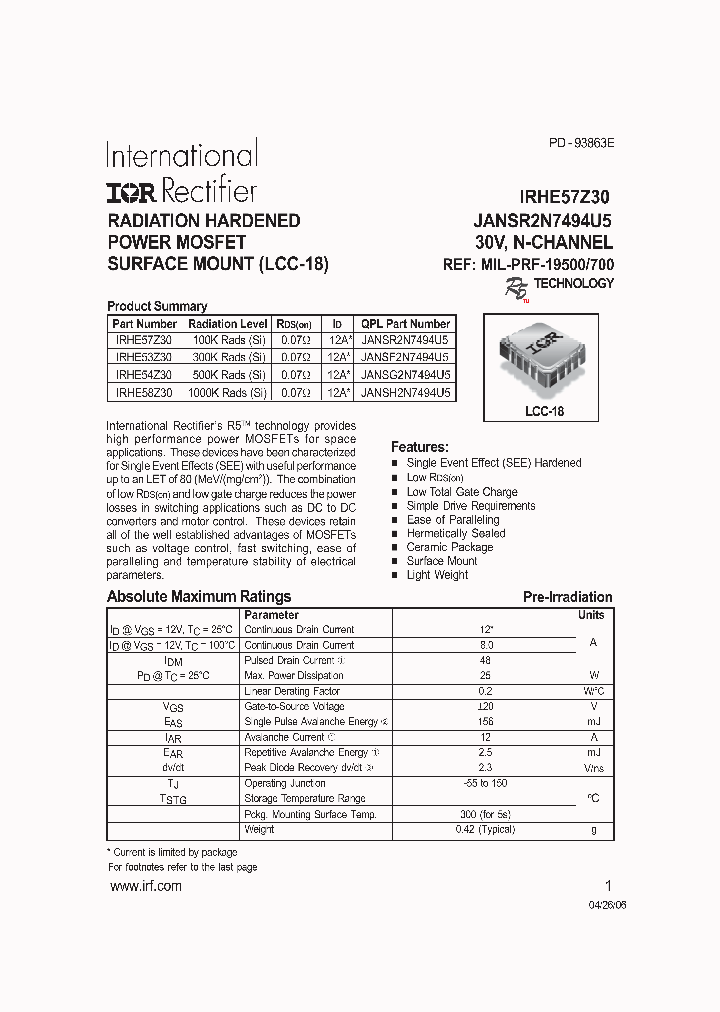 JANSH2N7494U5_1258476.PDF Datasheet