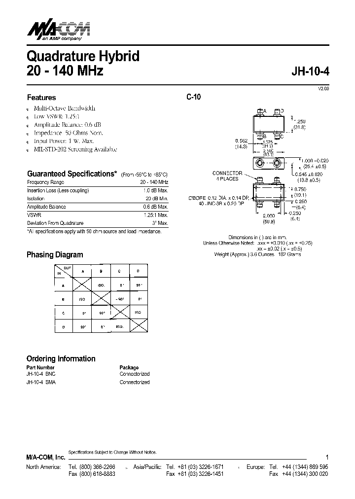 JH-10-4SMA_1258710.PDF Datasheet