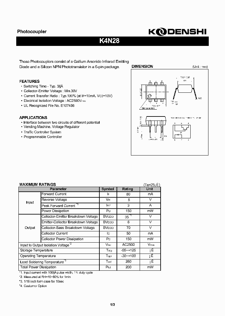 K4N28_1259084.PDF Datasheet