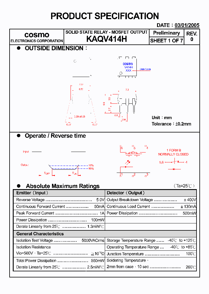 KAQV414H_1187928.PDF Datasheet