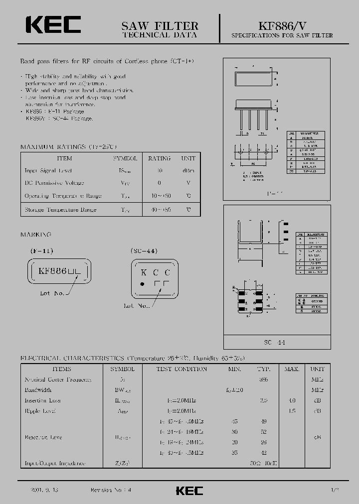 KF886V_1260281.PDF Datasheet