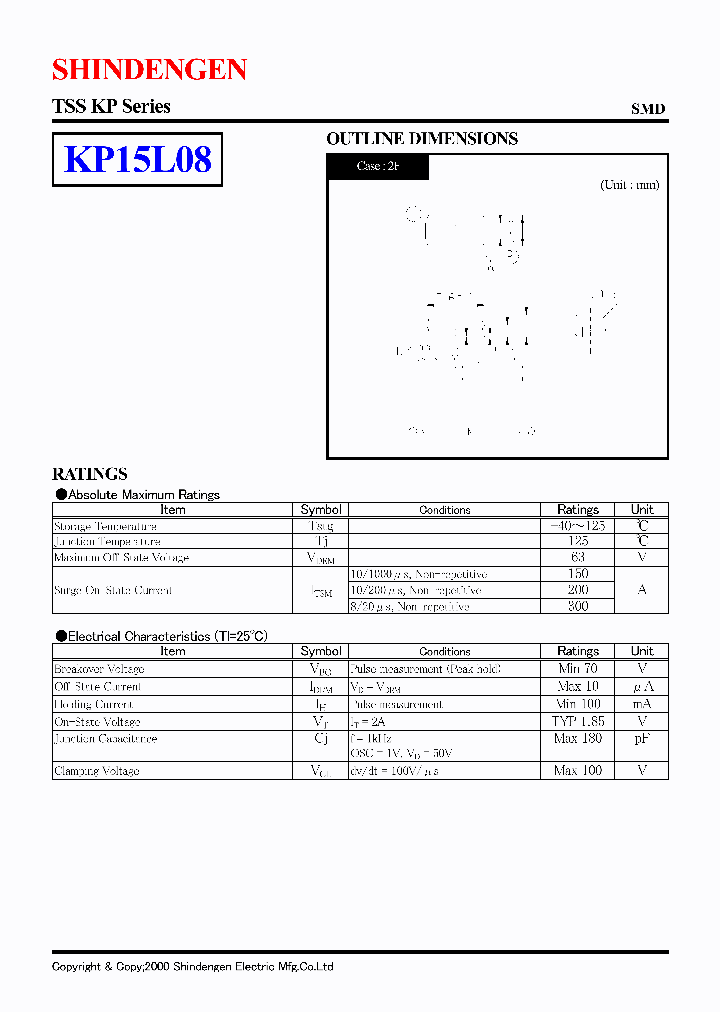 KP15L08_1260778.PDF Datasheet