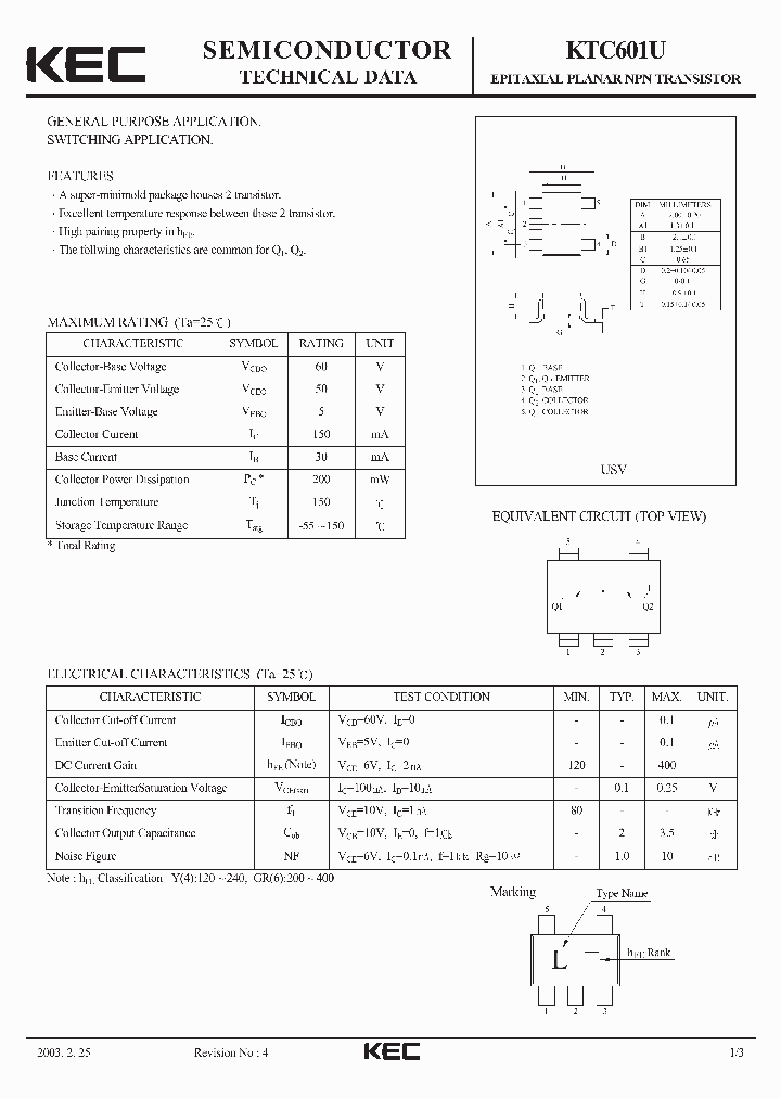 KTC601U_1261741.PDF Datasheet