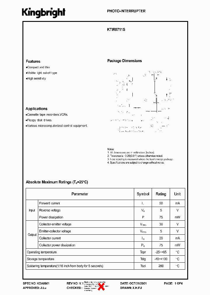 KTIR0711S_1261809.PDF Datasheet