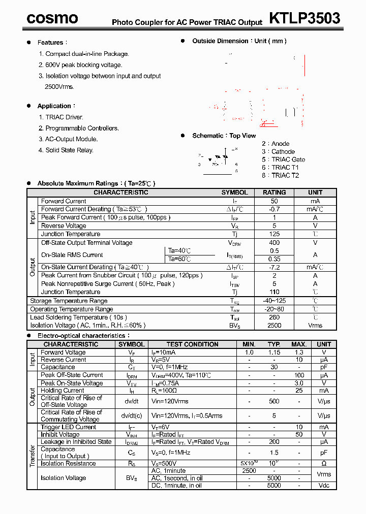 KTLP3503_1053015.PDF Datasheet