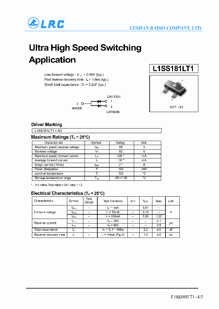 L1SS181LT1_1262051.PDF Datasheet