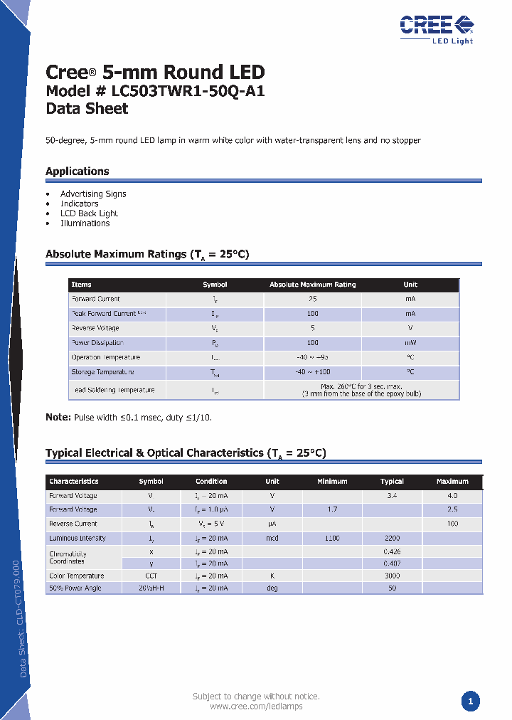 LC503TWR1-50Q-A1_1263528.PDF Datasheet
