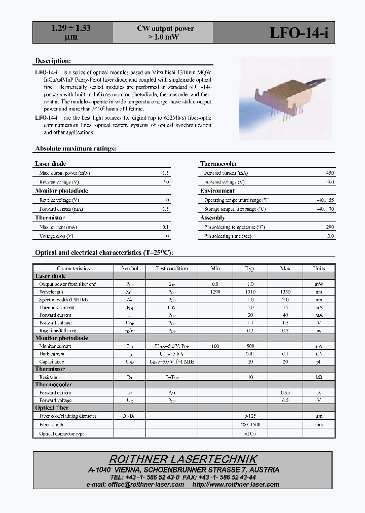 LFO-14-I_1264425.PDF Datasheet