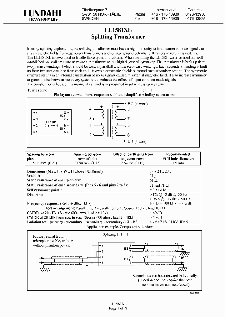 LL1581XL_1264768.PDF Datasheet