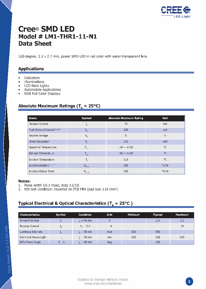 LM1-THR1-11-N1_1265016.PDF Datasheet