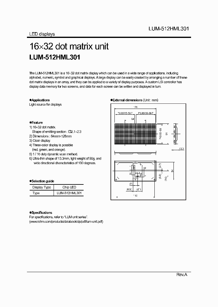 LUM-512HML301_1268482.PDF Datasheet