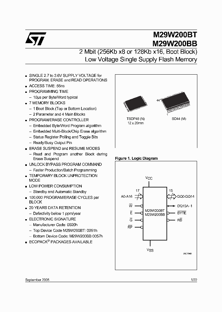 M29W200BT90N6T_1269247.PDF Datasheet