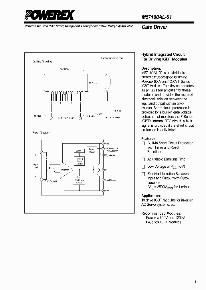 M57160AL-01_1270020.PDF Datasheet