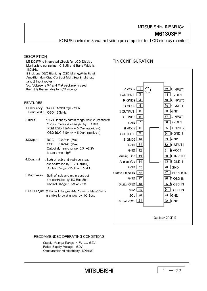 M61303FP_782152.PDF Datasheet