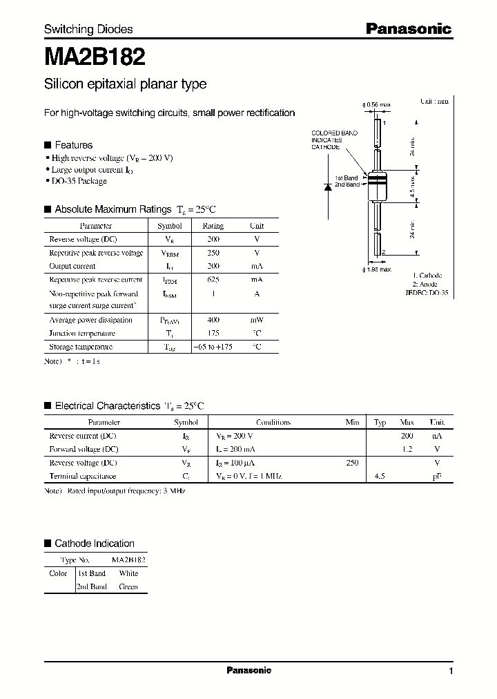 MA2B182_1271164.PDF Datasheet