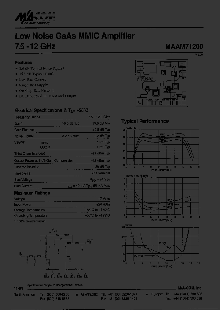 MAAM71200_1271621.PDF Datasheet