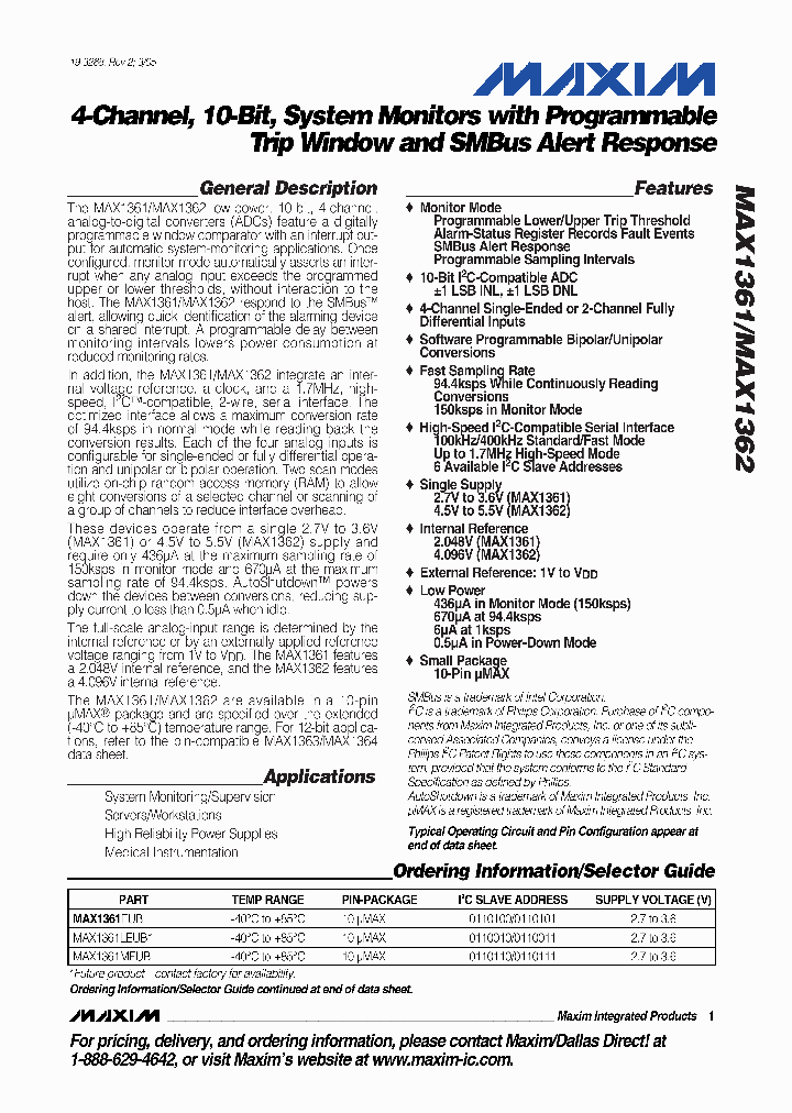 MAX1362MEUB_1272327.PDF Datasheet