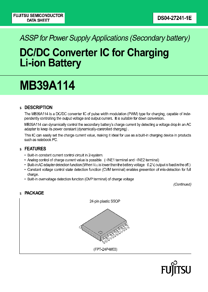 MB39A114_1083018.PDF Datasheet