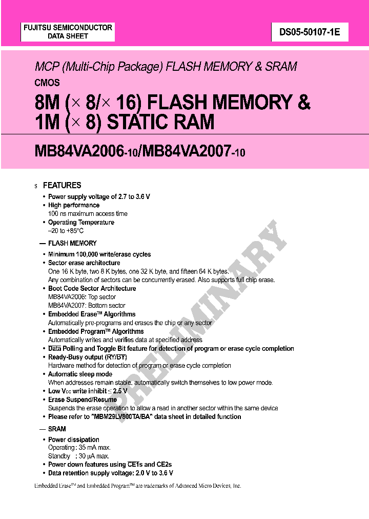 MB84VA2007-10_1274589.PDF Datasheet