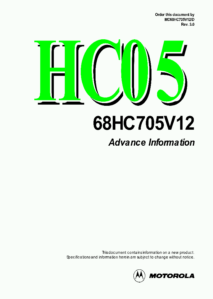 MC68HC705V12CFN_1276721.PDF Datasheet