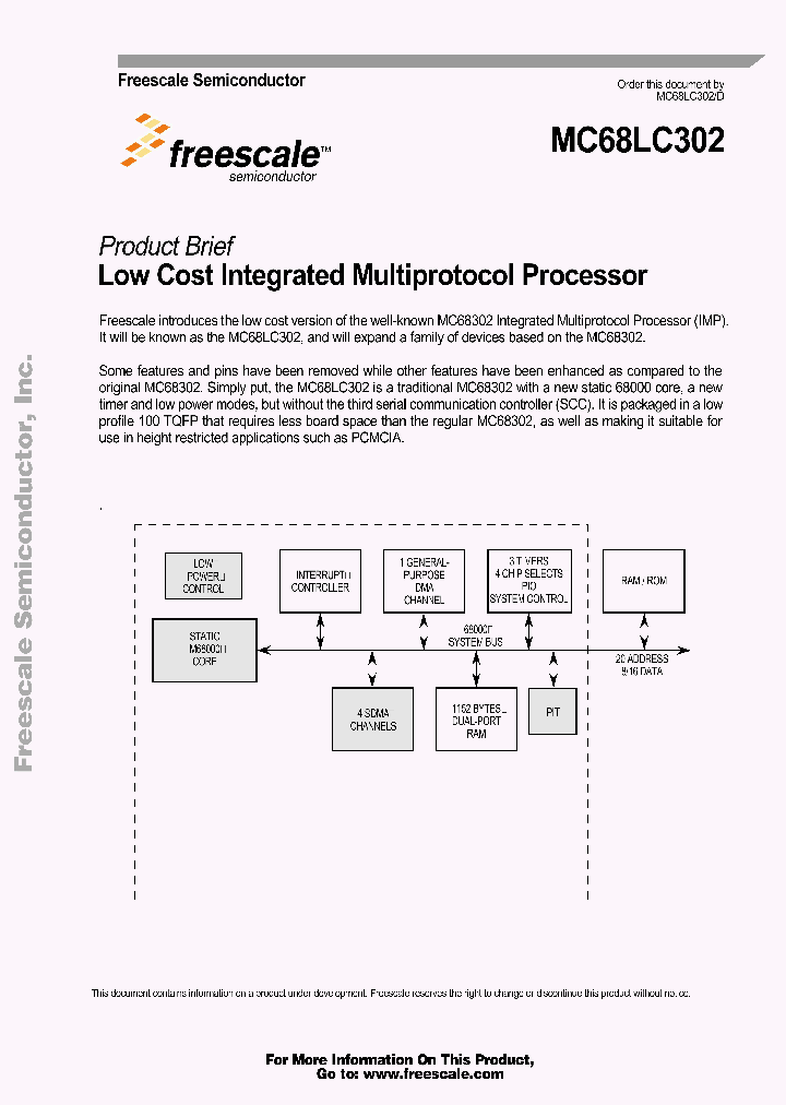 MC68LC302CPU16_1104477.PDF Datasheet