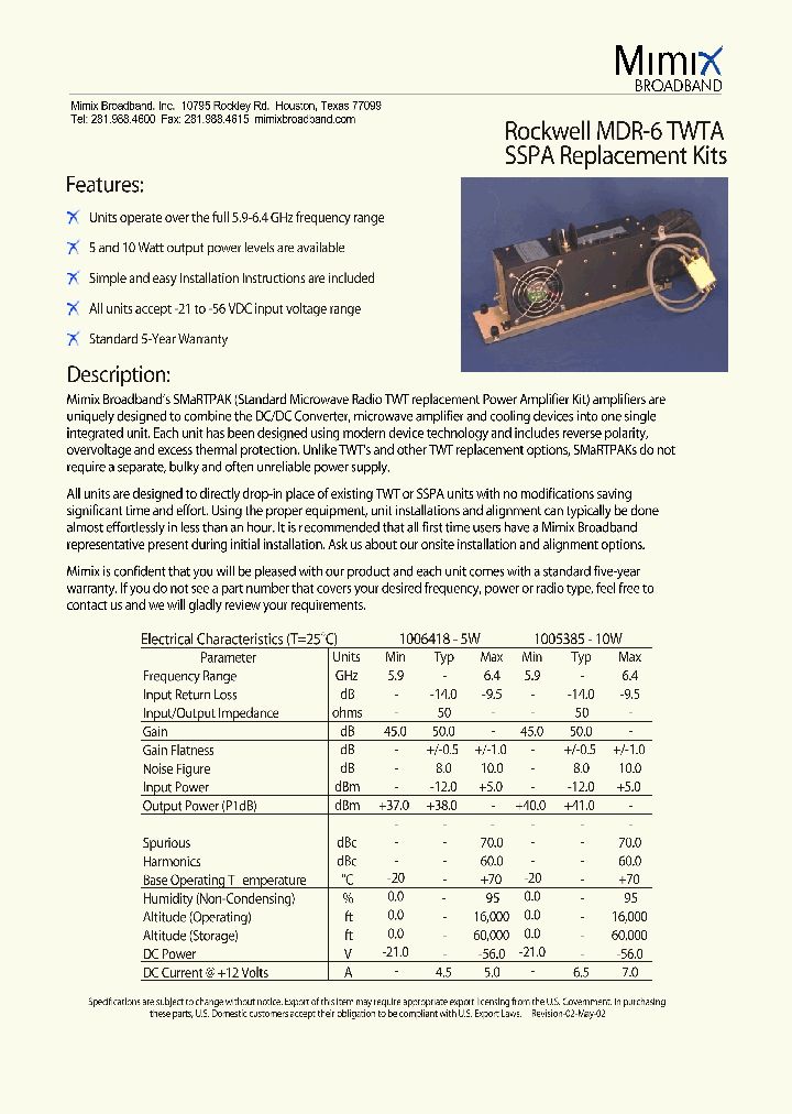 MDR-6_1278288.PDF Datasheet