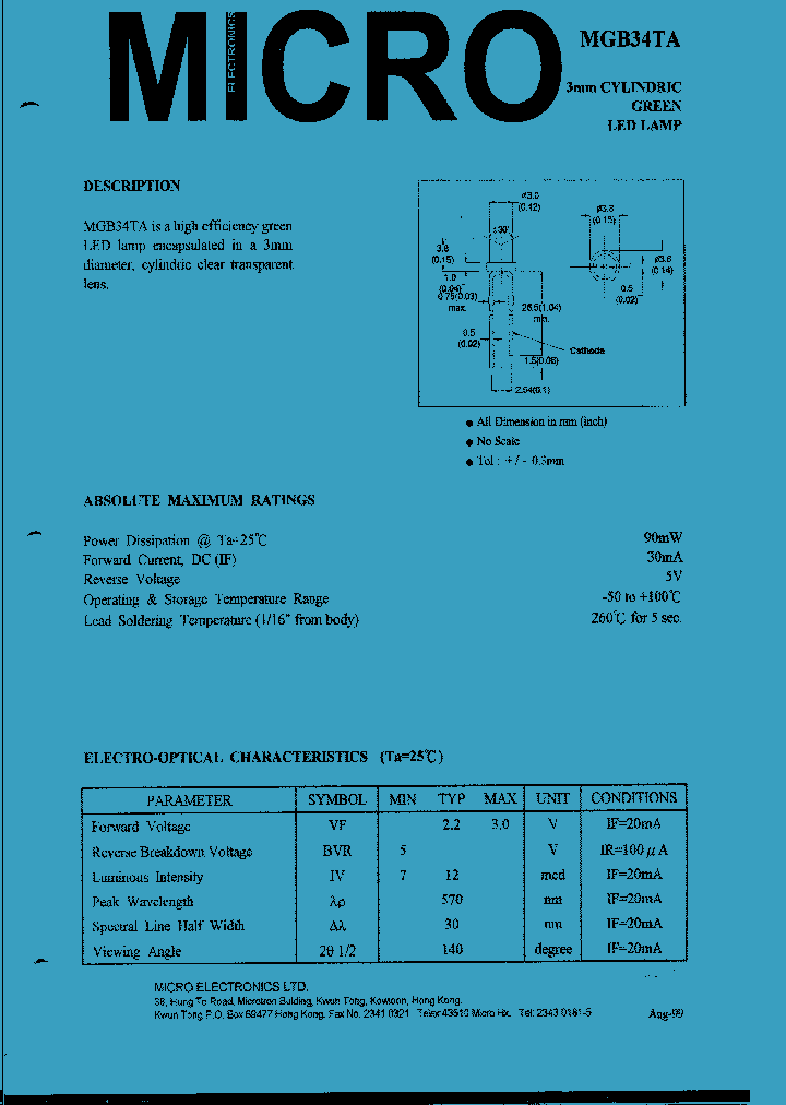 MGB34TA_1278598.PDF Datasheet
