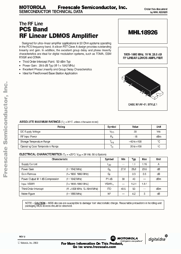 MHL18926_1279098.PDF Datasheet