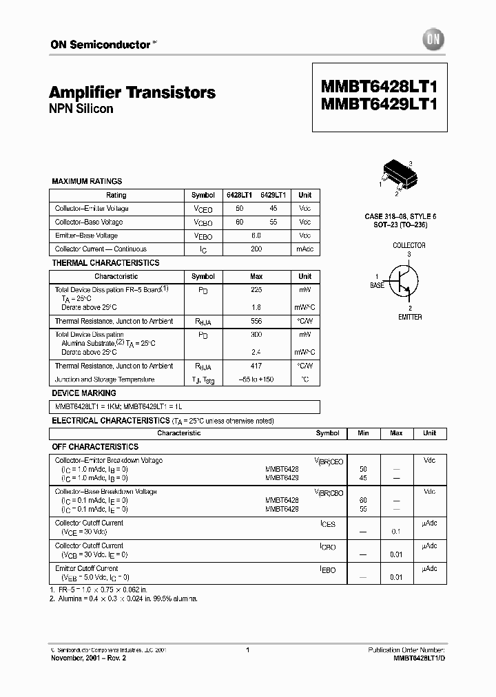 MMBT6428LT1_1118461.PDF Datasheet